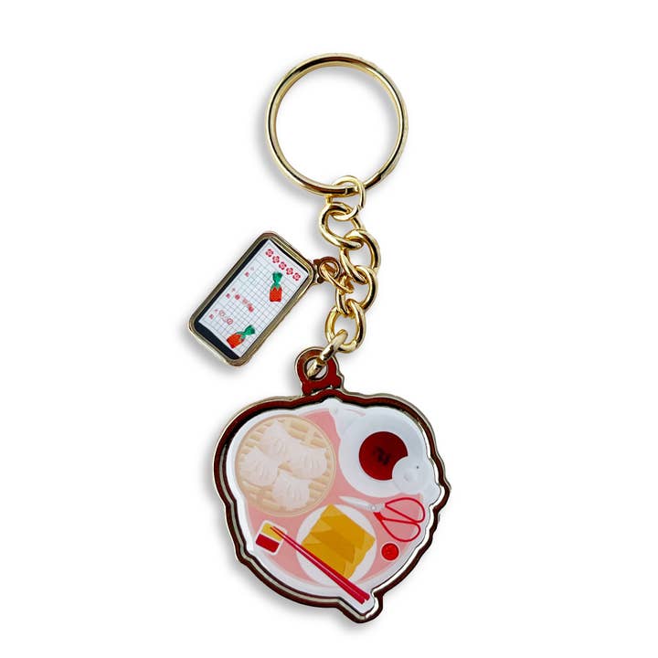 Dim sum keychain for wholesale by I'll Know It When I See It