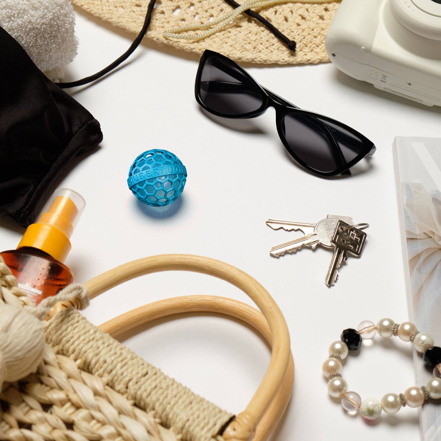 Sauberkugel - No Crumbs GmbH - Vendita all'ingrosso Spugnetta per pulire - Sauberkugel - Pulitore per borse Bag Petrol3