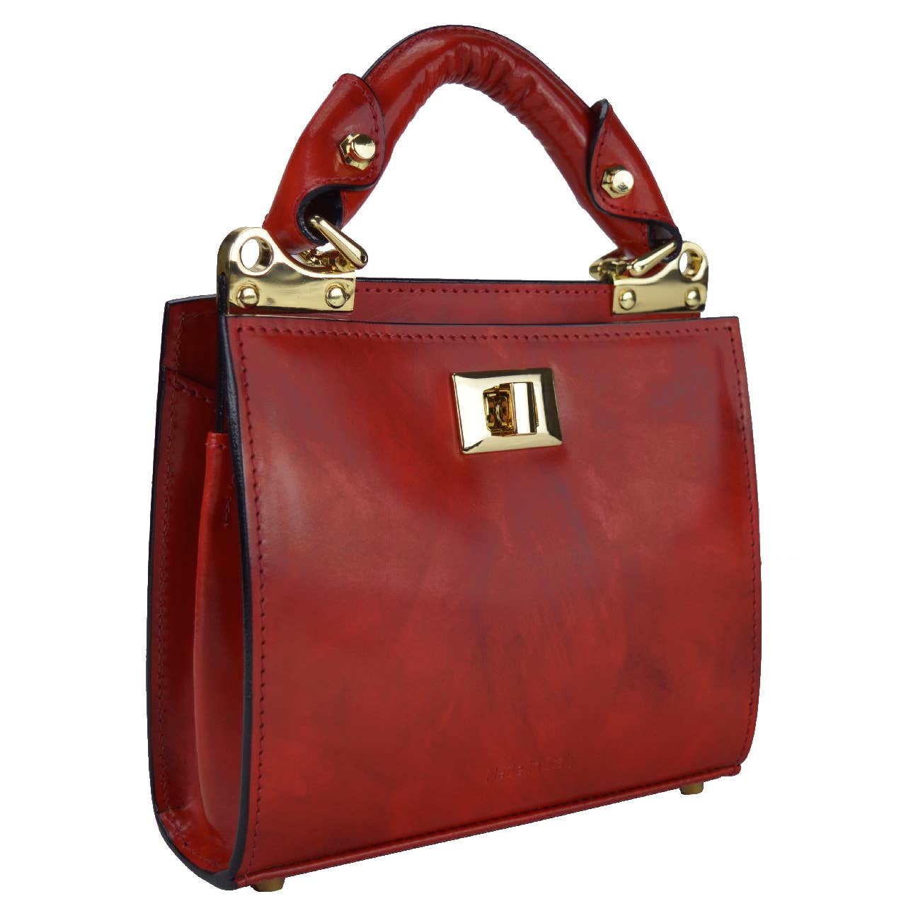 Pratesi - Wholesale Top Handle Bag - Women's - Anna Maria Luisa De' Medici Small Lady Bag in Cow Leather2