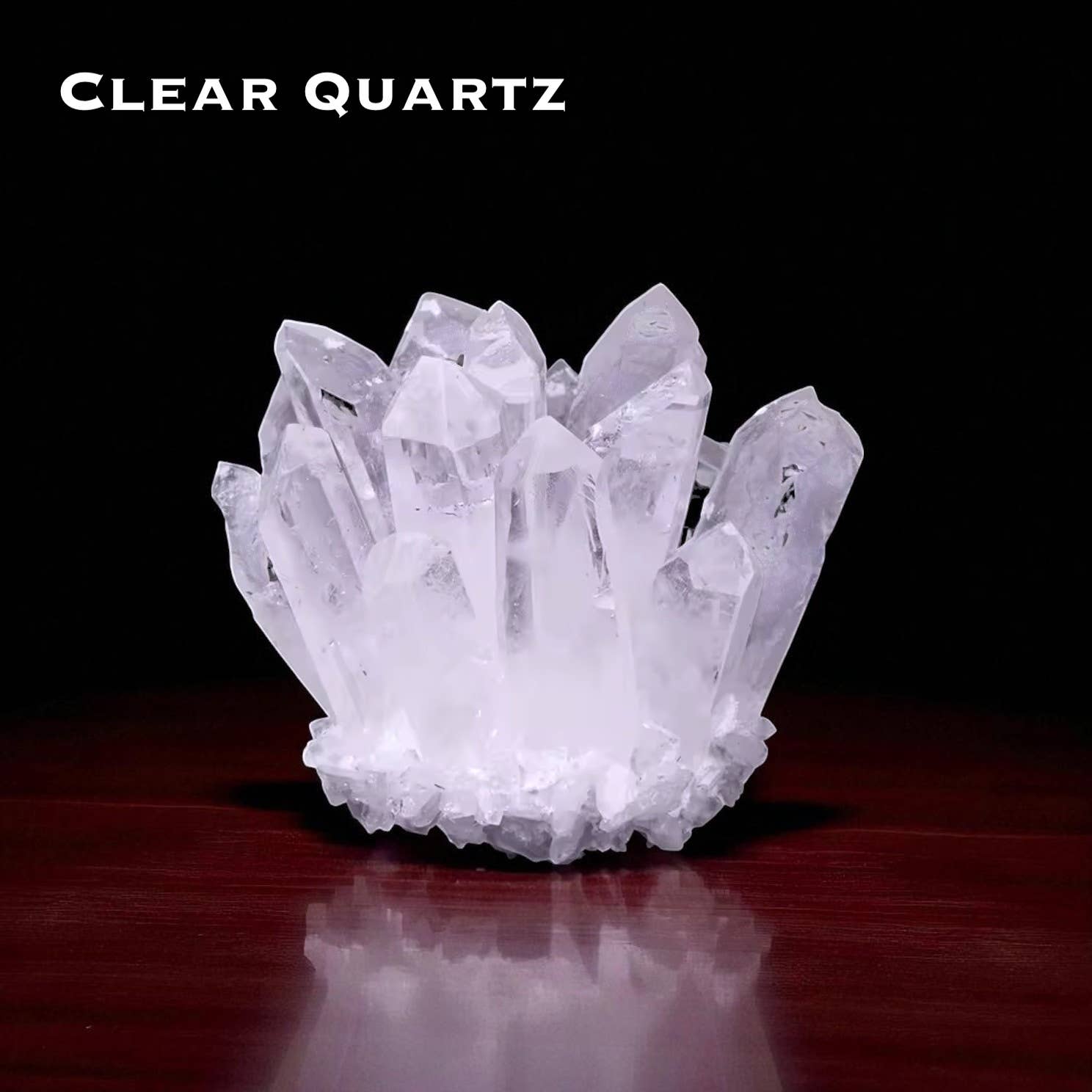 Crystolver (We Cover All Import Fees) - Wholesale Spiritual Stone/Crystal - Cluster Crystal Rock Stones Display0