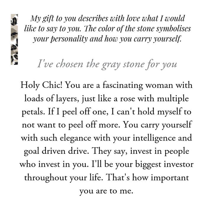 Star Of Sweden – Großhandel Cocktail-/Statement-Ring – Sag Ja! Verstellbarer Ring | Schwarzer, grauer und brauner Stein24