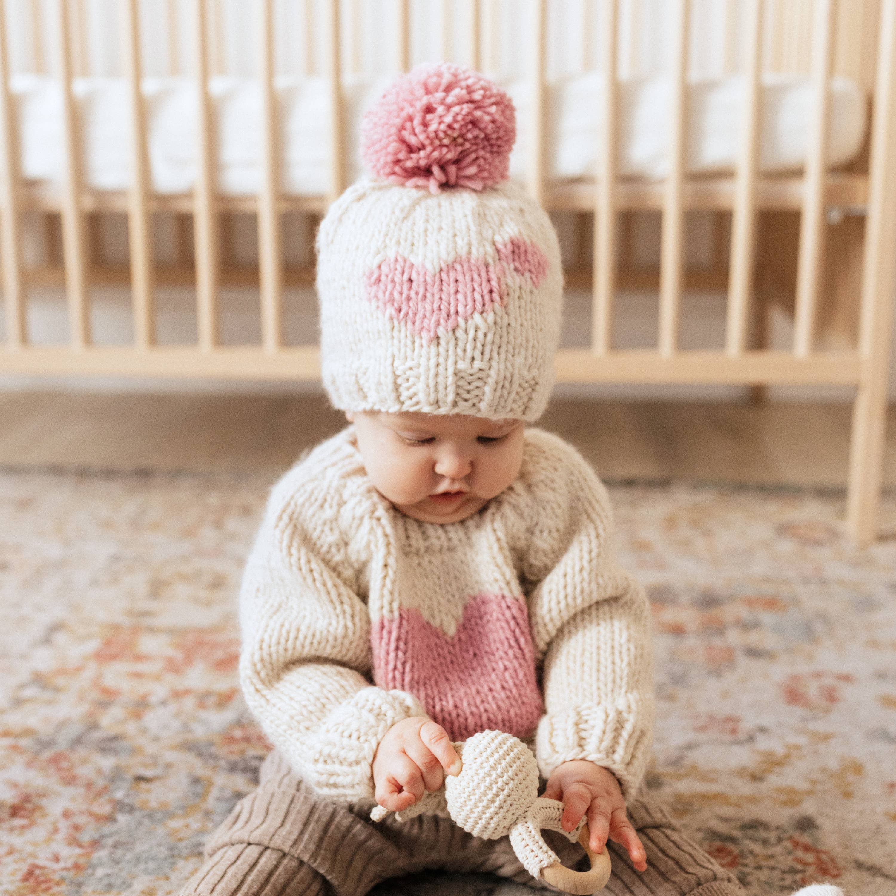 Huggalugs - Vente Pull en maille – bébé - Pull ras du cou Sweetheart Bébé & Tout-petit2