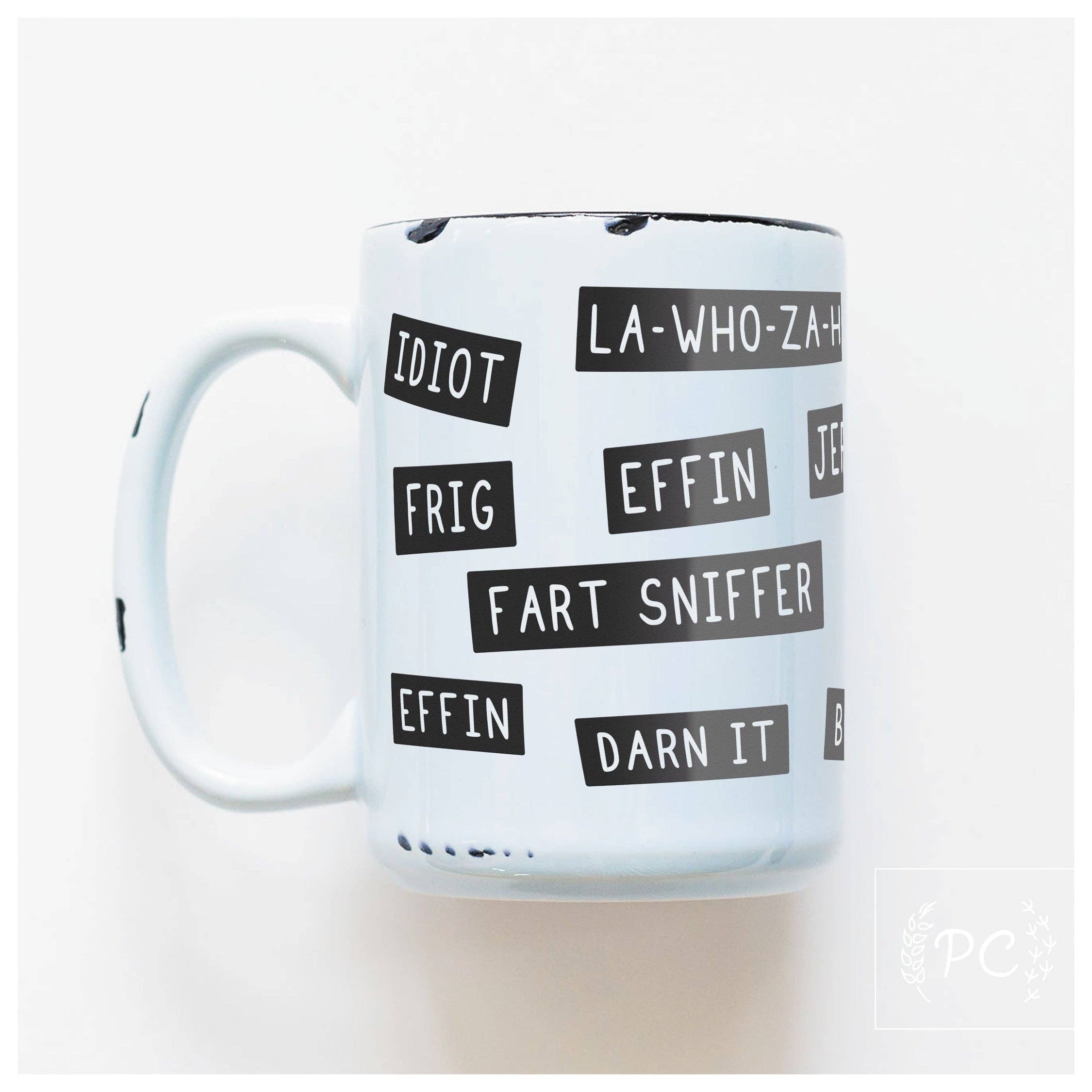 Prairie Chick Prints - Wholesale Coffee Mug - pg rated insults | ceramic mug11