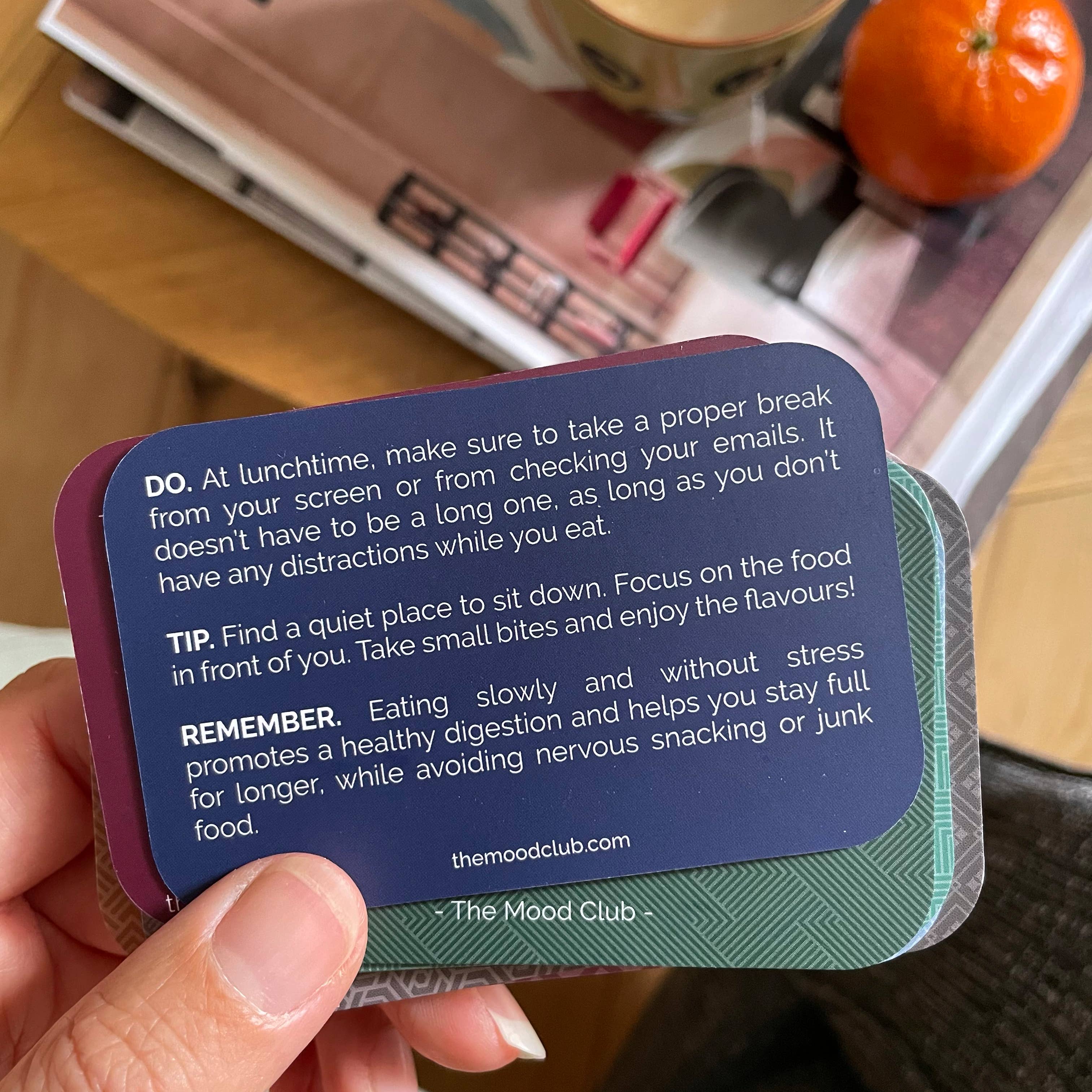 The Mood Club - Wholesale Tarot Cards - Mood Cards for Work - focus & motivational, corporate gifts7