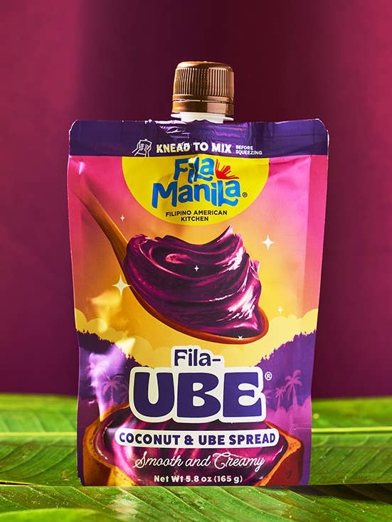 UBE & Coconut Purple Yam Spread POUCH - Award-Winning for wholesale by Fila Manila Filipino American Kitchen