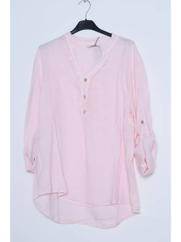 LÉA & LUC – wholesale Blouse – Women’s – 100% Linen Blouse REF. 664913