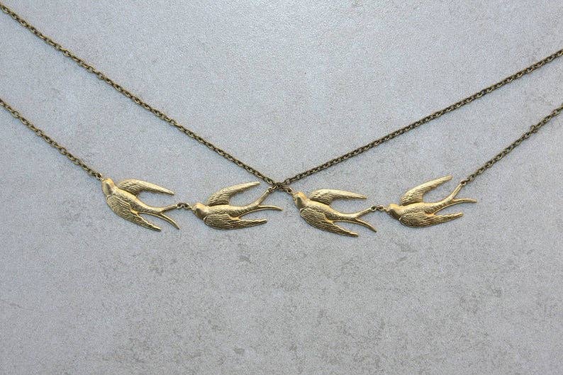 daniAWESOME - Wholesale Pendant/Charm Necklace - Take Off  Sparrows Necklace3