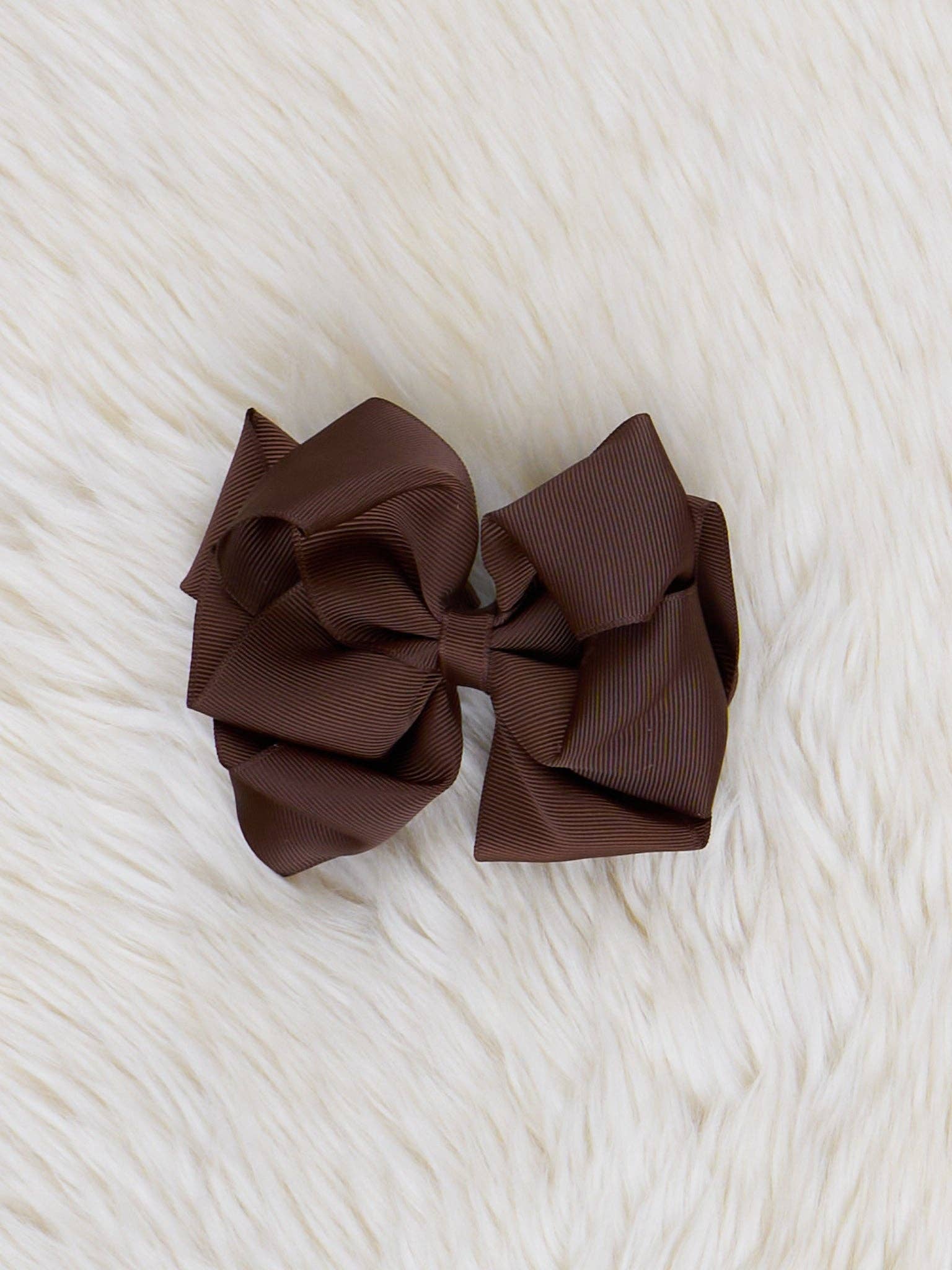 Marie Nicole Clothing - Wholesale Hair Bow - Kids - Double Layer Bow 5 Inch - 70 Colors Available49