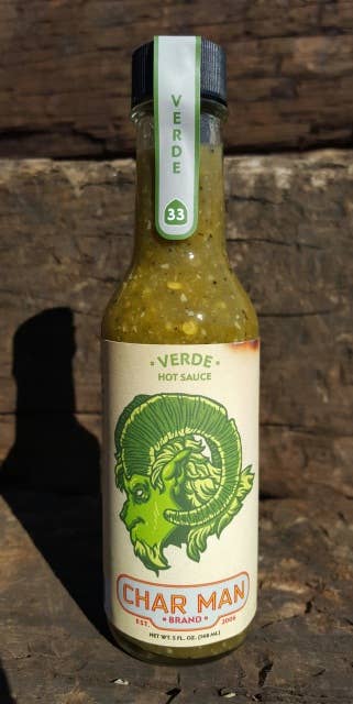 Char Man Brand - Vente Sauces piquantes - Char Man Vert1