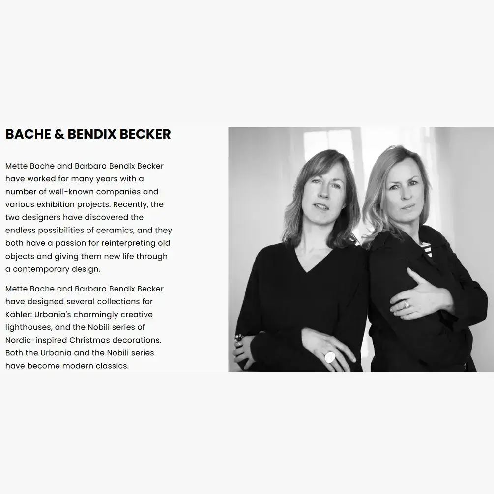 Danish Design Collective - Vente Bougeoirs - Kähler - Pain d'épices - Photophore en céramique - Écurie5