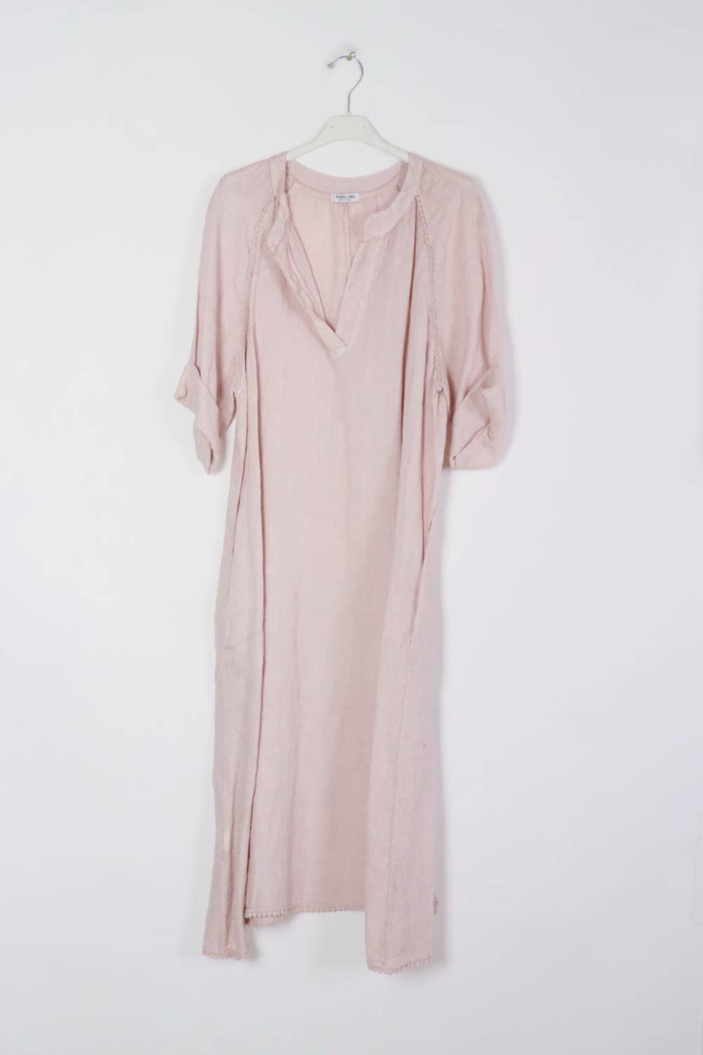 LÉA & LUC - Wholesale Dress - Women's - Long dress in 100% linen REF.716134
