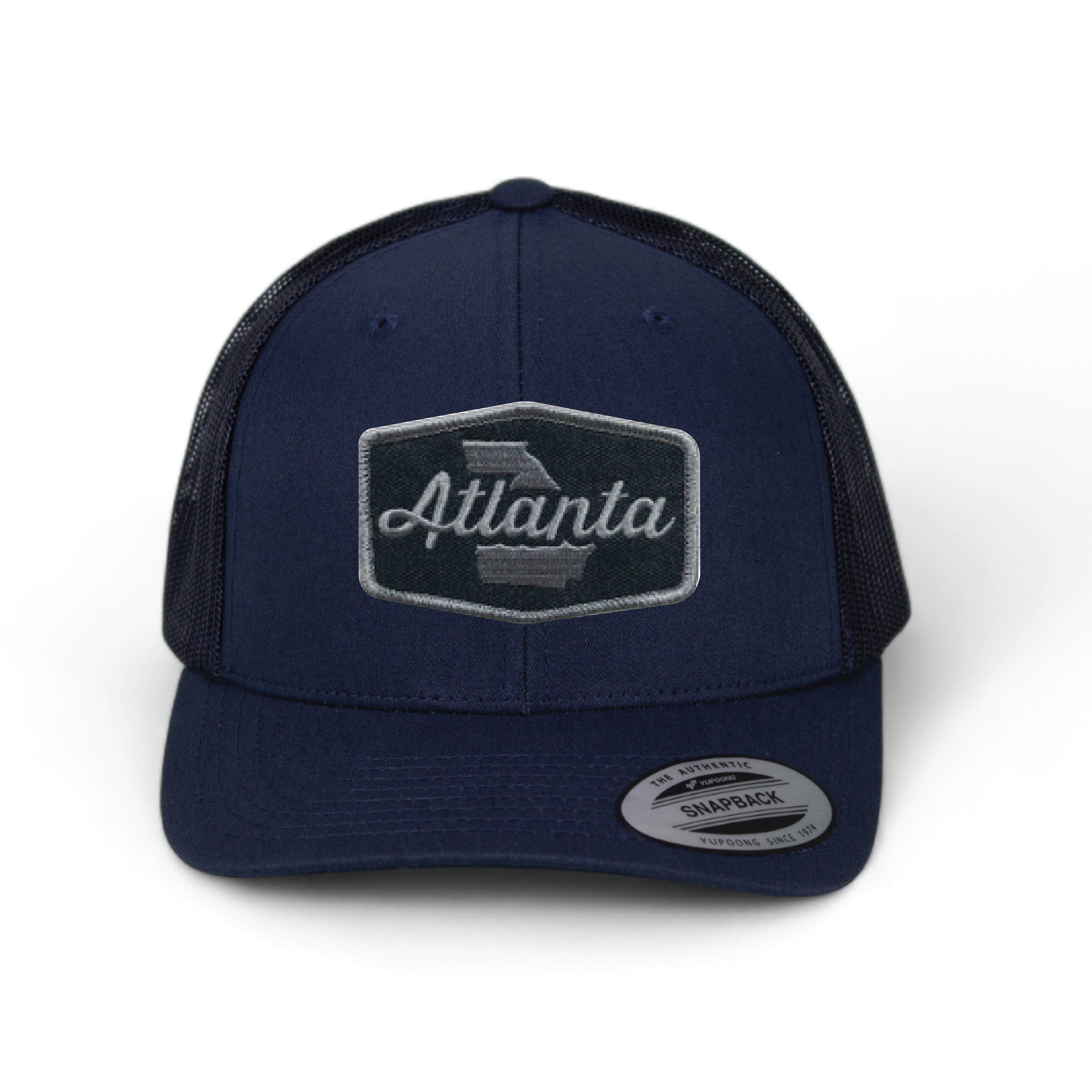 Cotton Mule - Wholesale Trucker Hat - Unisex - Atlanta Patch Trucker Hats5