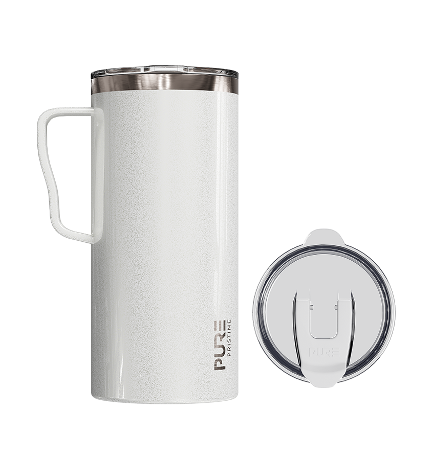 PURE Drinkware - Wholesale Insulated Mug/Tumbler - “It Fits” Thermal Travel Mug 18oz – Antimicrobial - Solid Colors3