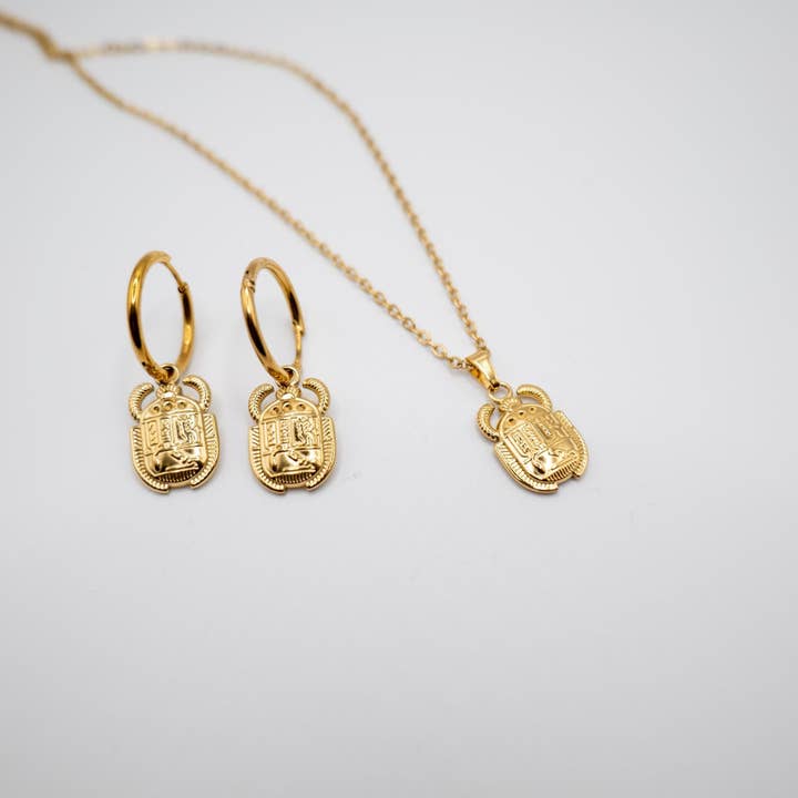 DUESTELLE ITALIA - Venta al por mayor Collares con colgantes/abalorios - Collar Scarabeo2