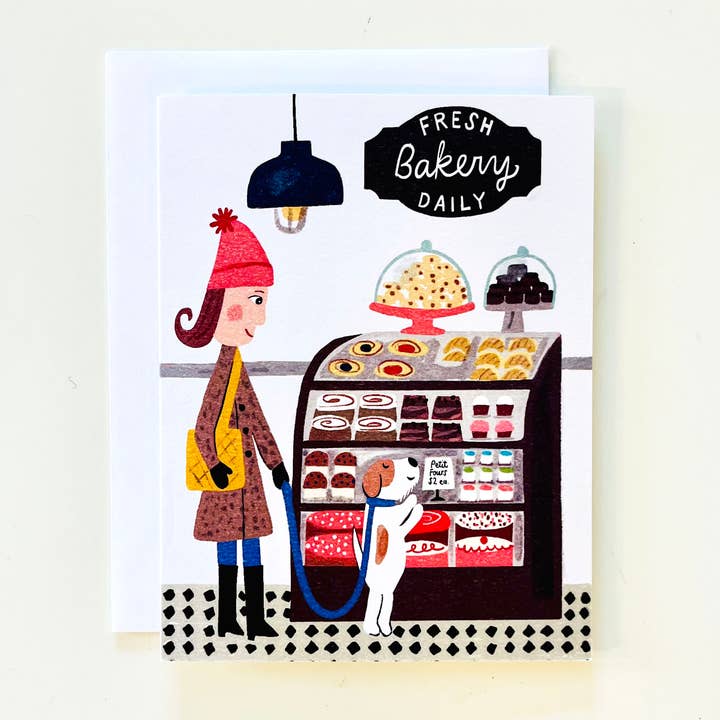 Little Desk Drawer - Wholesale Everyday Greeting Card - Bakery Treats Card