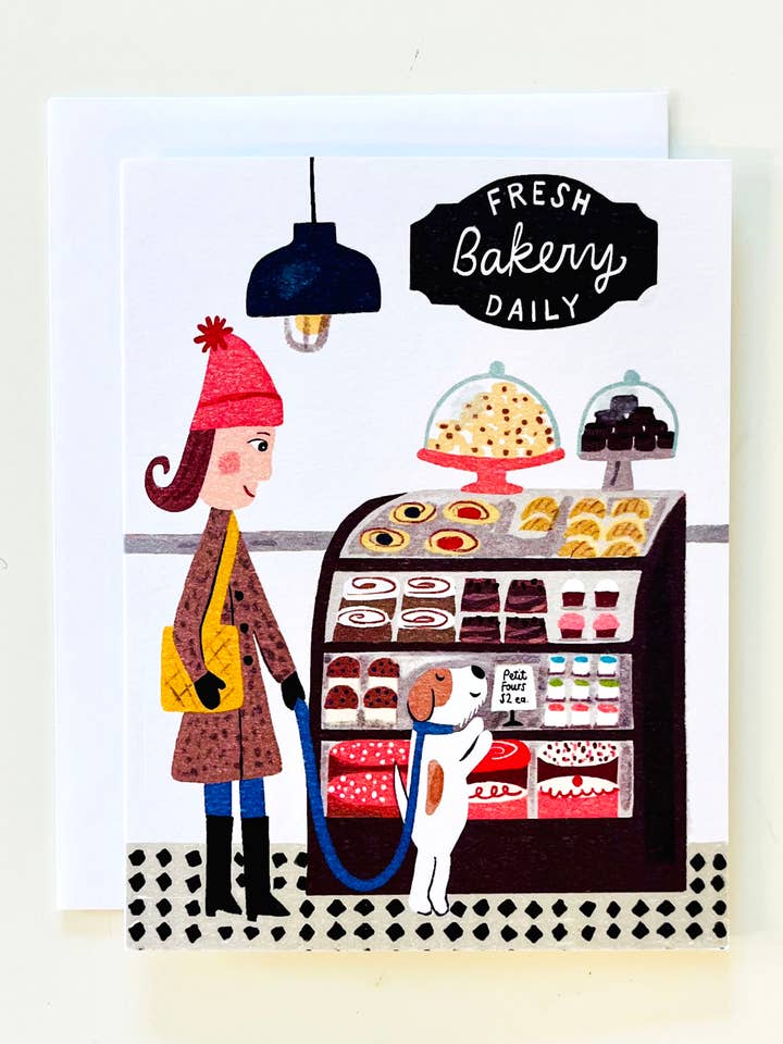 Bakery Treats Card for wholesale by Little Desk Drawer