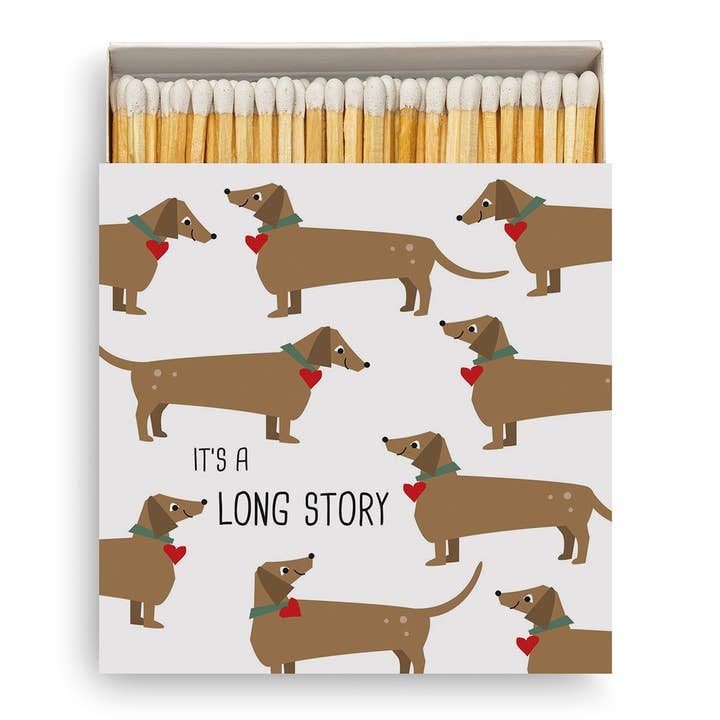 Lange Streichhölzer for wholesale by ppd Paperproducts Design GmbH