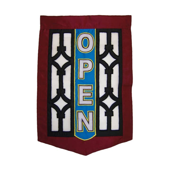 In the Breeze, LLC. - Wholesale Flag - Open Screen Door Garden Flag*0