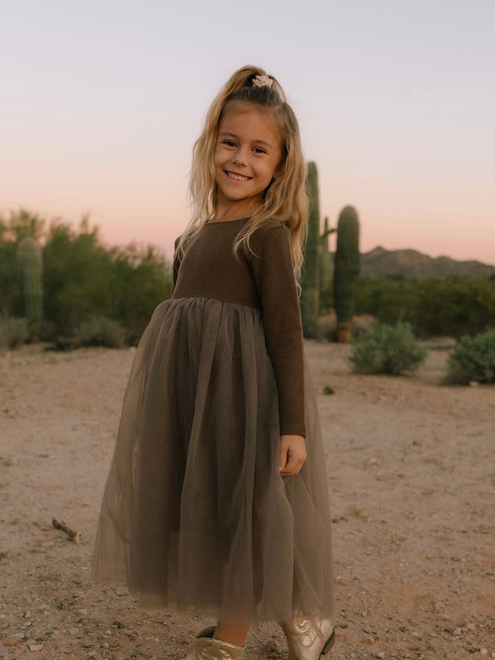Tulle Dress | multiple colors for wholesale by Modern Roots Kids Co.