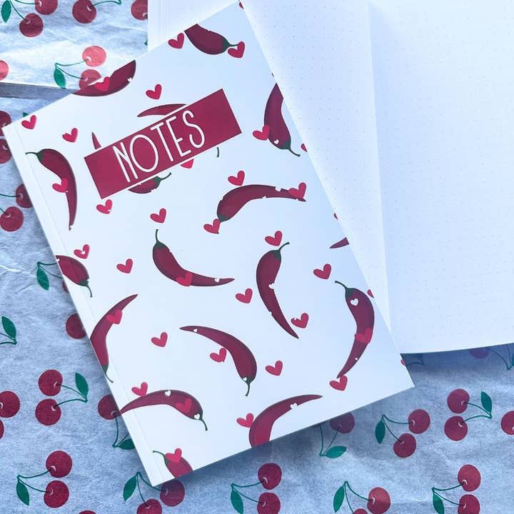 Spicy Romance A5 Journal | Dotted Pages for wholesale by Books and Beyond