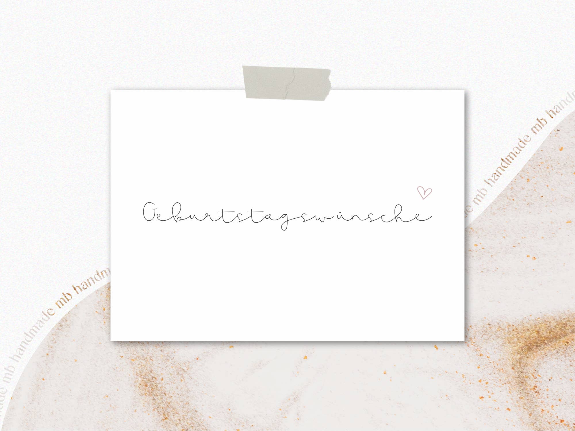 mb handmade - Wholesale Birthday Card - birthday wishes1