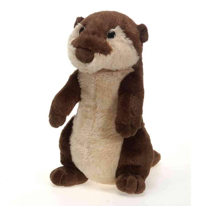 Fiesta Toys - Wholesale Stuffed/Plush Toy - Kids & Baby - TRAVEL TAILS - 10IN BB RIVER OTTER