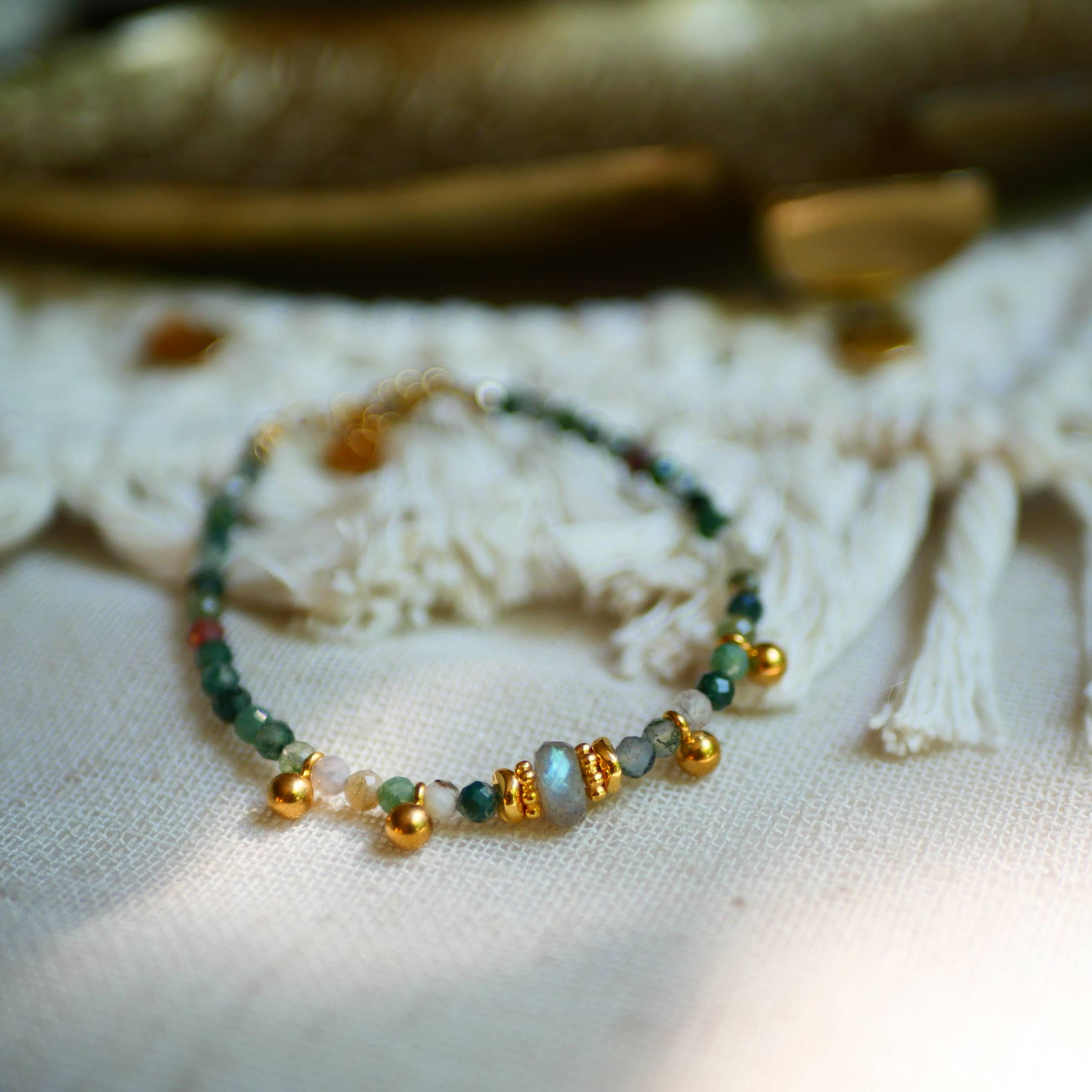 GINANDGER - Wholesale Beaded Bracelet - ANUBHAV BRACELET CHOICE OF STONES1