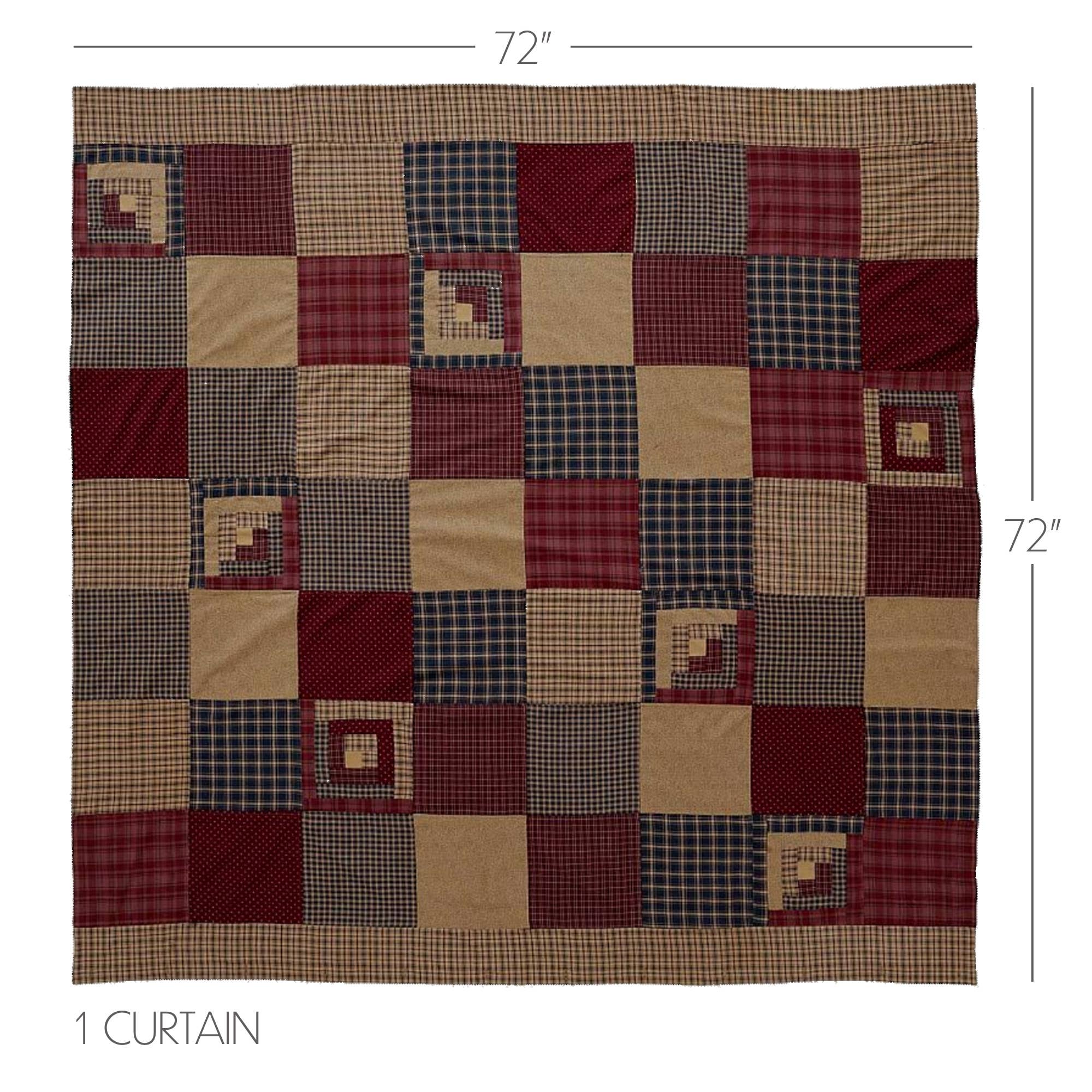 VHC Brands - Vente Rideaux de douche - Millsboro Rideau de douche 72x723