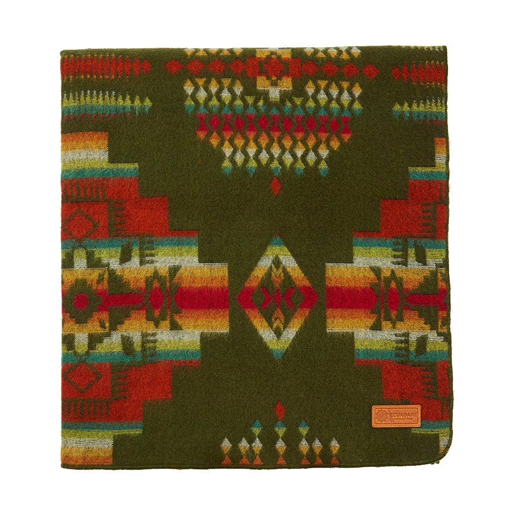 Ecuadane - Wholesale Throw Blanket - Woven Southwest Blanket, Camping Outdoor Blanket 5