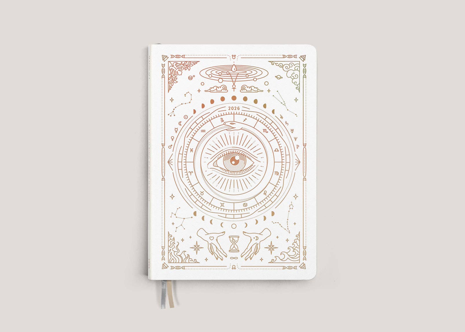 2026 Astrological Planner - White for wholesale on Faire14