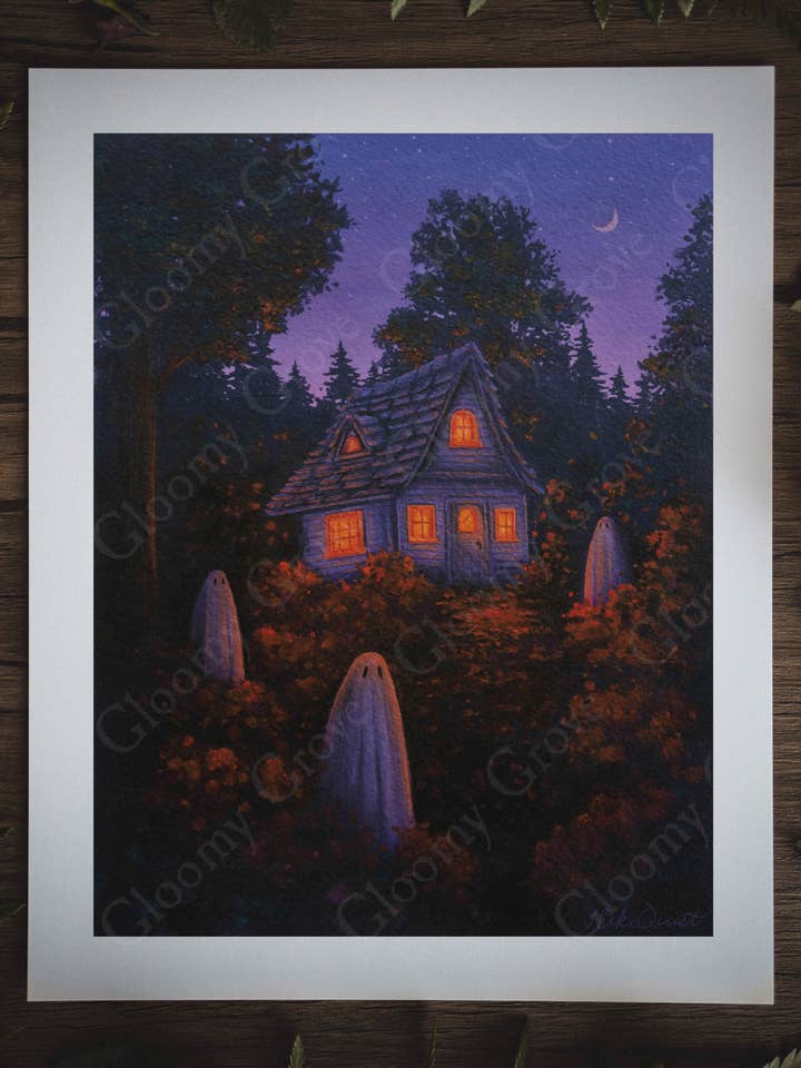 "Autumn Dusk" | Fine Art Print for wholesale by Gloomy Grove