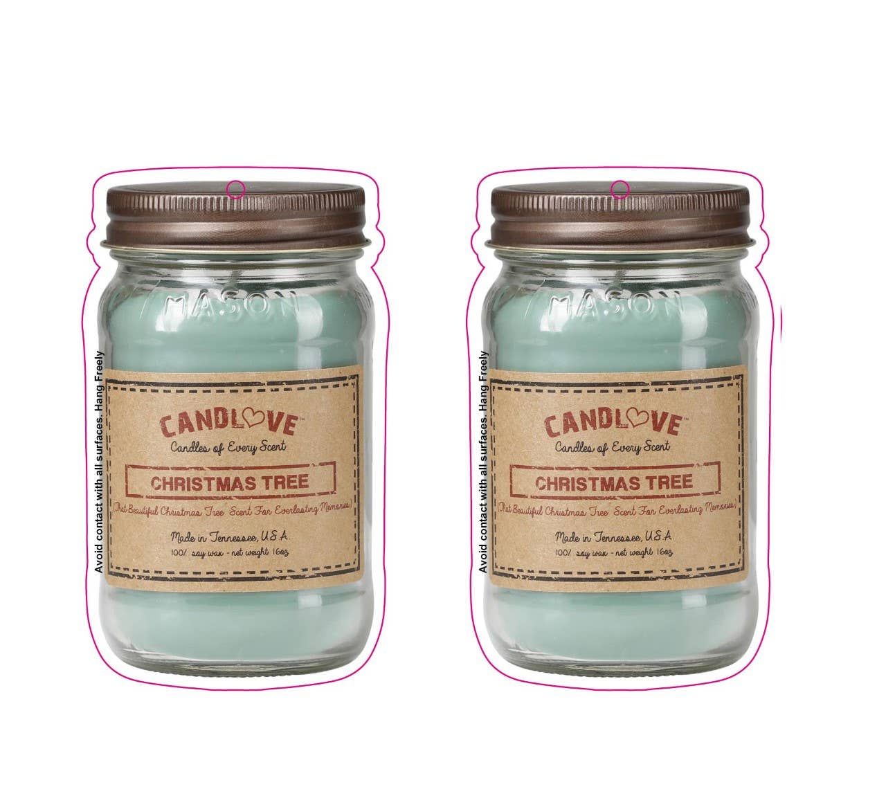 CANDLOVE CANDLE CO - Wholesale Car Freshener - Unisex - CANDLOVE Strong Scented Car Freshner 16 Scents (1x Peice)17