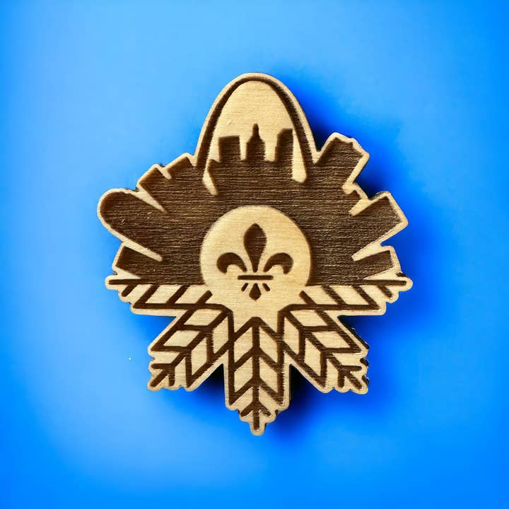 St. Louis Skyline - Fleur De Lis - Magnet for wholesale by Sleepy Magnolia Designs