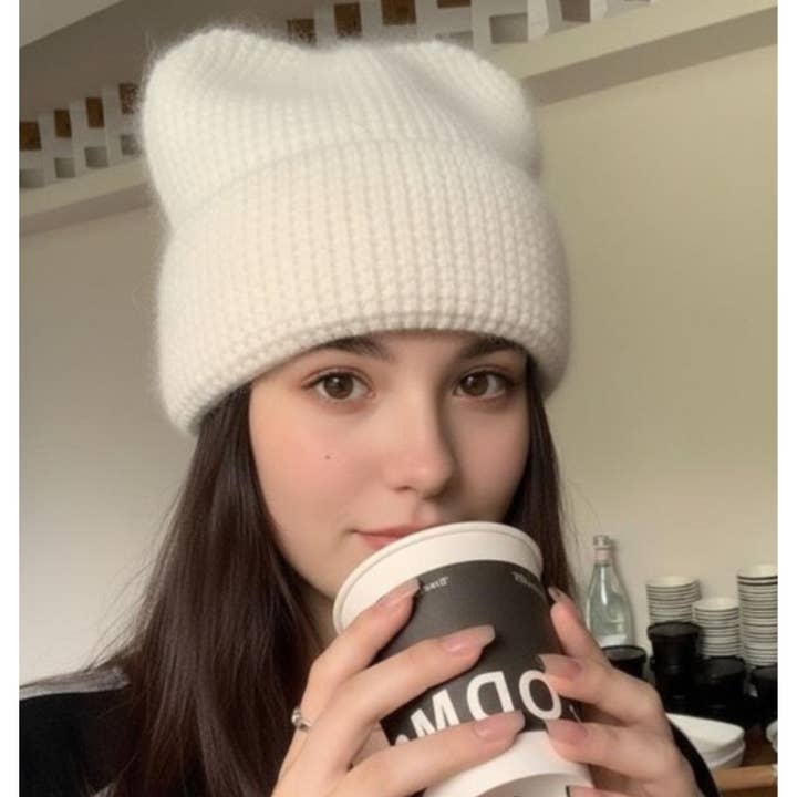 Hatzzi - Wholesale Beanie - Women's - Fuzzy Knit Cuffed Winter Beanie4