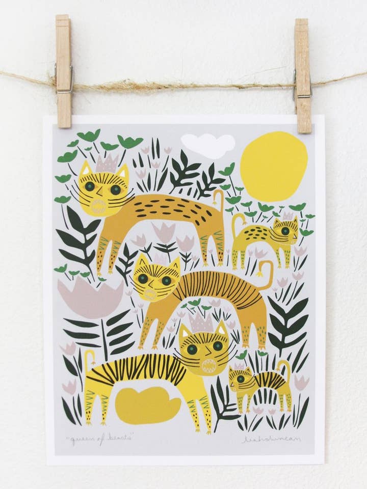 Reine des bêtes pour la vente par Leah Duncan