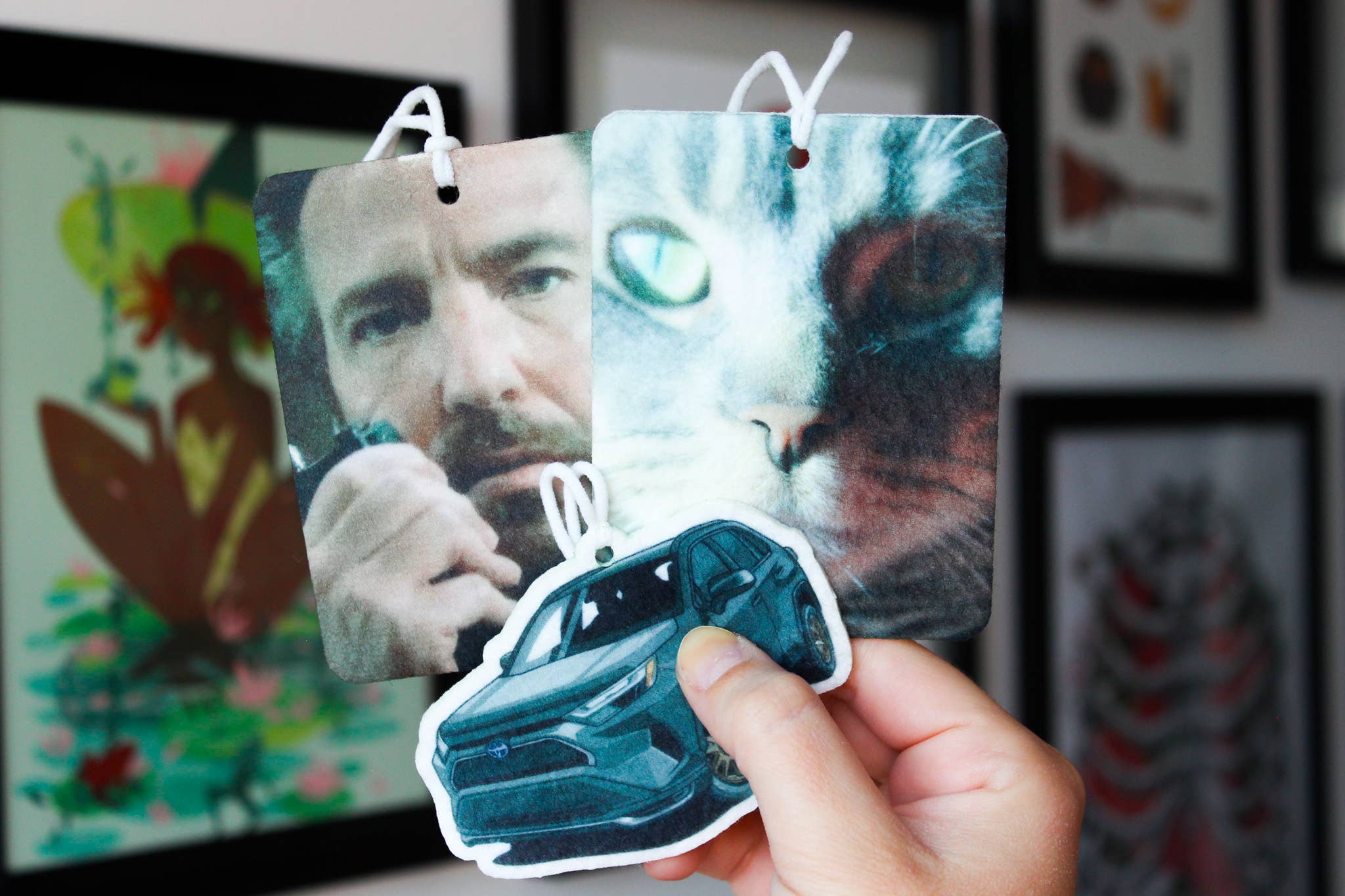 Betina C Koche - Wholesale Car Freshener - Unisex - Custom Air Freshener | Unscented | Your Own Text or Image3