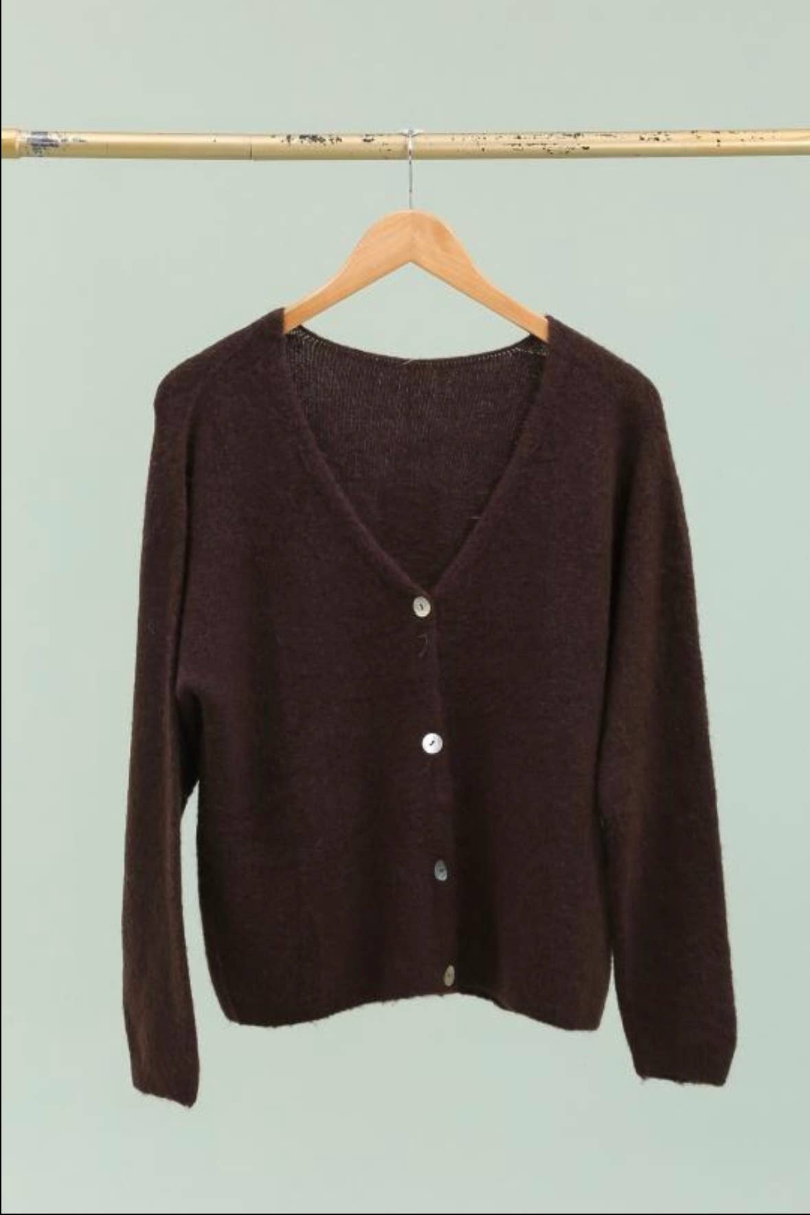 LÉA & LUC – wholesale Cardigan – Women’s – ALPACA V-neck cardigan REF 102617