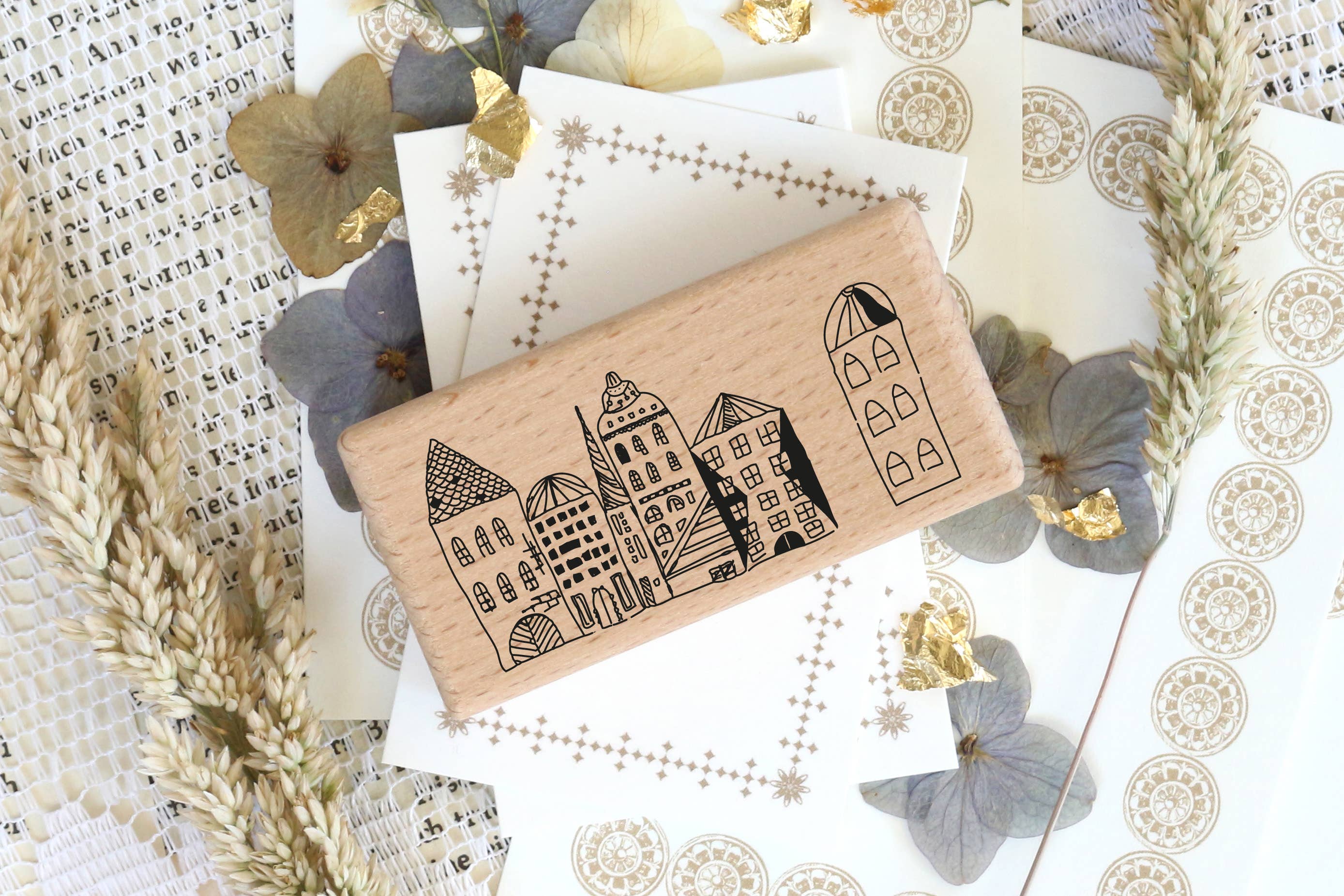 Emadam - Art & Design - Wholesale Rubber/Decorative Stamp - Stamp - Small house series no. 10