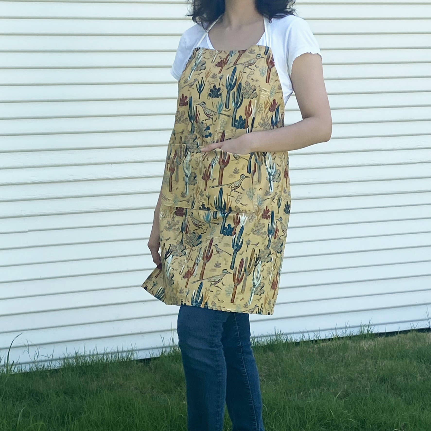 Cher the Fire - Wholesale Apron - Cotton Apron, Southwest Roadrunners4