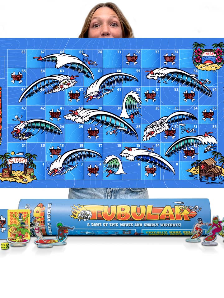TUBULAR - Radikalt nytt surfbrädspel (12-pack) för wholesale av Tubular