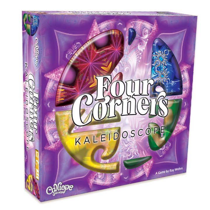 Calliope Games - Wholesale Board Game - Four Corners Kaleidoscope™ - A Living Puzzle Family Game