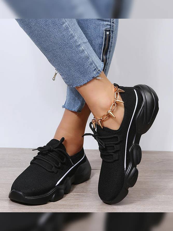 Tênis de cadarço sem costura YYTY021 por atacado de UNISHE