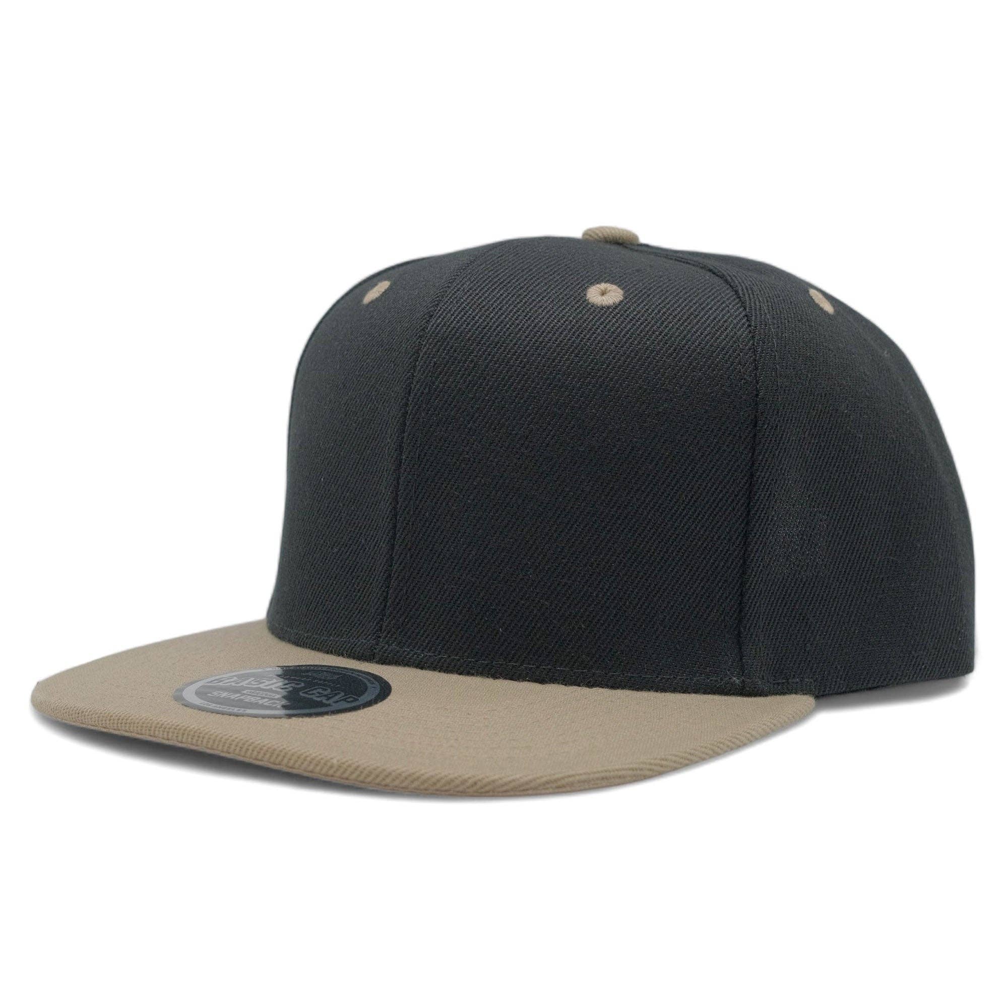 Eon Company Group, Inc - Wholesale Baseball Cap - Unisex - Blank Solid Two Tone Color Snapback Caps4