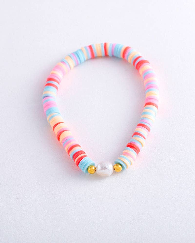 Greenwood Designs - Wholesale Beaded Bracelet - Pearl Pop Heishi Bead Bracelet12