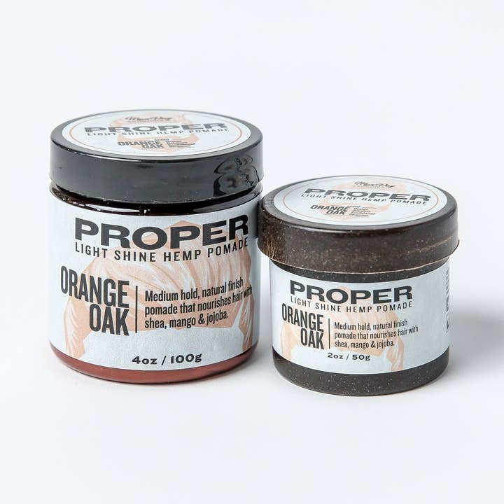 PROPER - Light Shine Hemp Pomade for wholesale by Manday Grooming