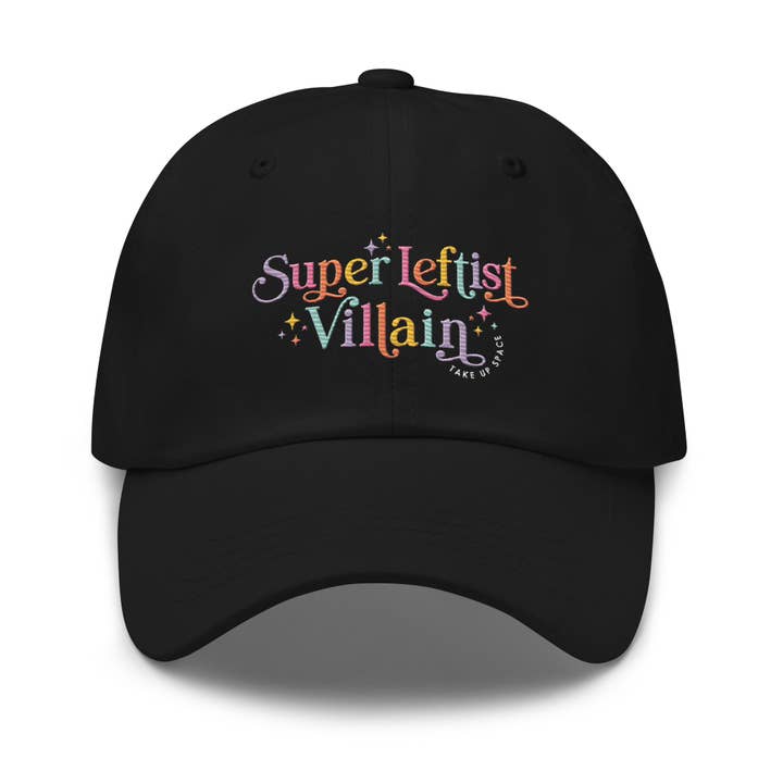 Super Leftist Villain Baseball Hat for wholesale by Kind Cotton