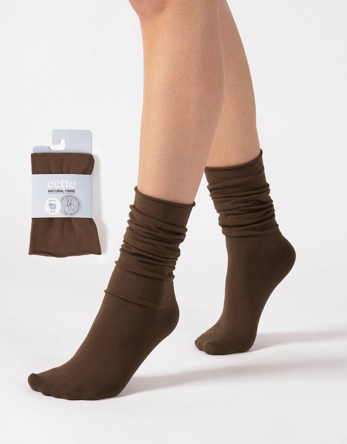 Cette - Wholesale Socks - Women's - Cashmere Wool Socks Loose Top, Winter Socks5