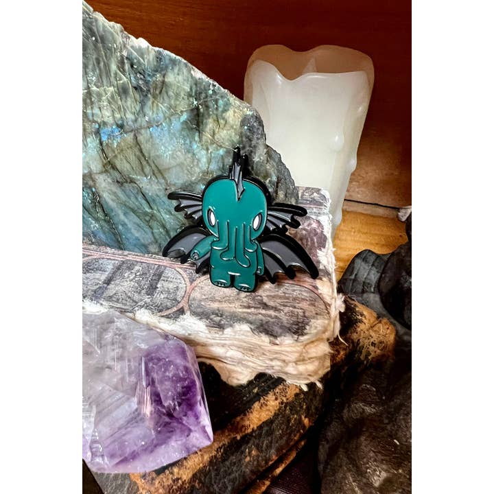 vampirefreaks - Wholesale Lapel Pin/Button - Baby Cthulhu Enamel Pin2