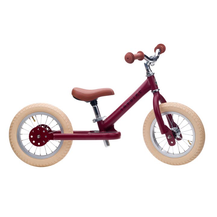 Hippychick - Wholesale Bike/Scooter - Kids - Trybike - Matte 2 In 1 Balance Trike - Vintage Red