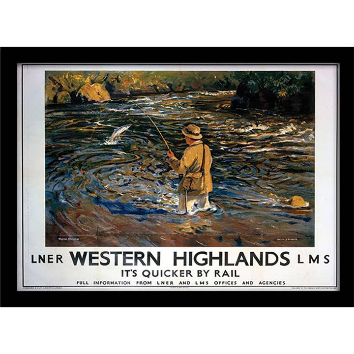 Western Highlands (4) Memorabilia por atacado de The Art Group